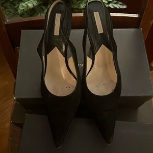 Michael Kors Suede Sling Backs